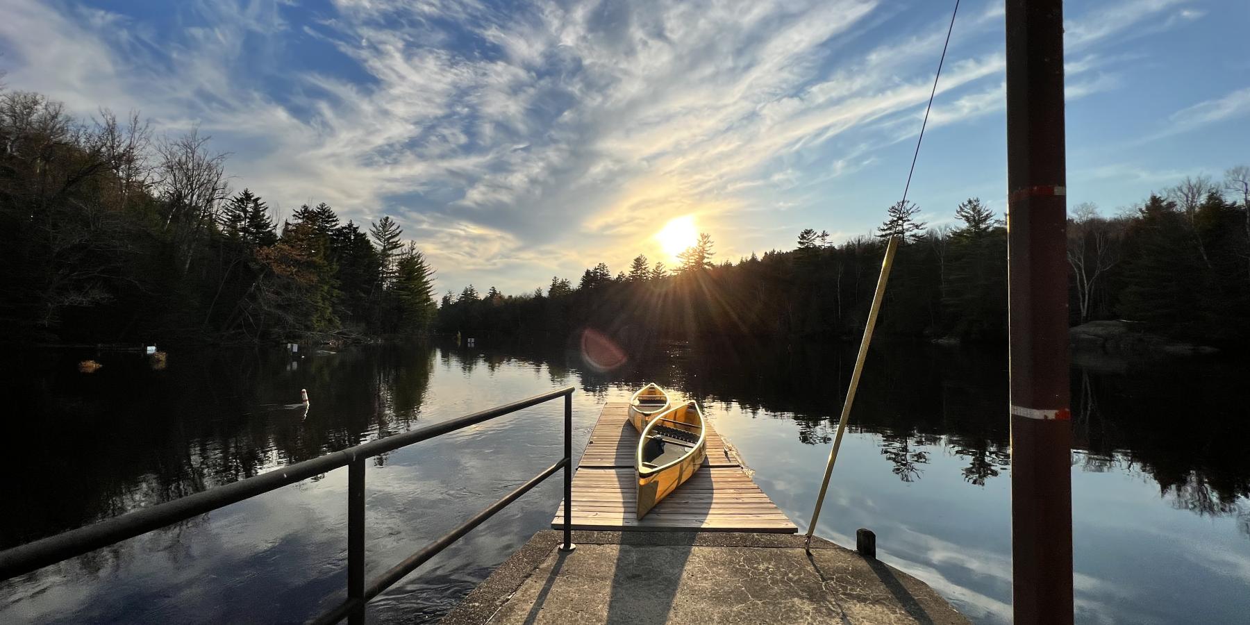 Sunset at Lower Locks