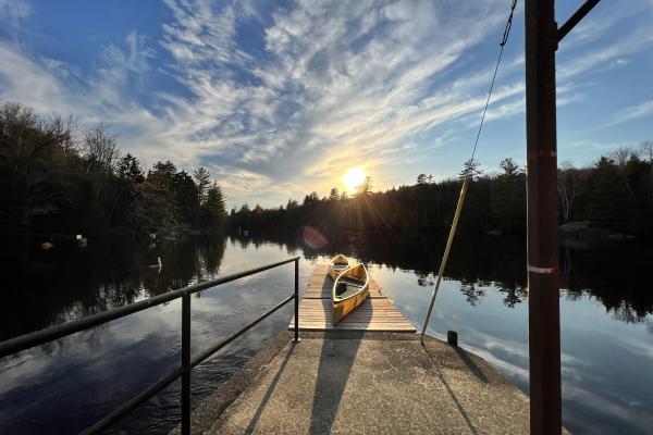 Sunset at Lower Locks